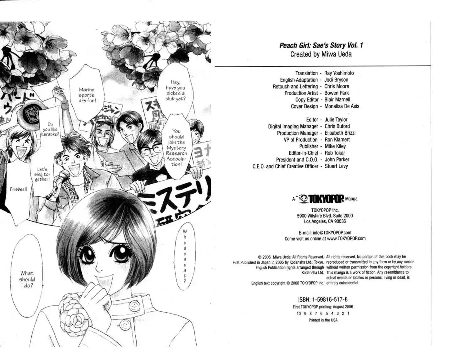 Peach Girl: Sae's Story Chapter 0 2